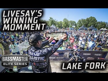 Livesay's winning moment on stage in front of home crowd