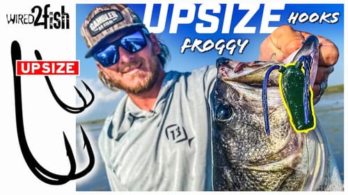 Upsize Frog Hooks for More Bass | How to Swap