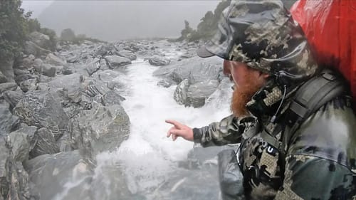 SURPRISE STORM during Mountain Goat Hunt! DANGEROUS SITUATION!