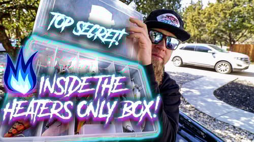 GETTING RIGGED! TACKLE PREP, BAIT & ROD SETUPS! INSIDE THE HEATERS ONLY BOX!!!