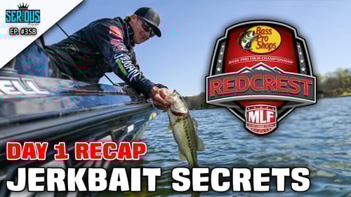 JERKBAIT Fishing JUICE & Day 1 of MLF REDCREST on Lake Norman