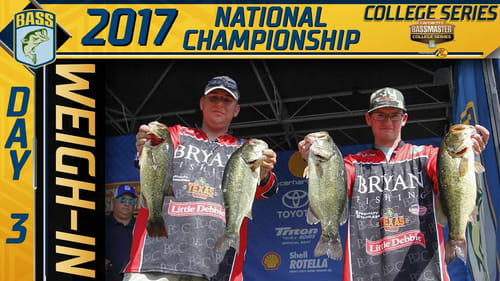 2017 Carhartt Bassmaster College National Championship - Day 3 Weigh In