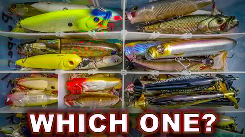 Tricks For Spring Topwater Fishing