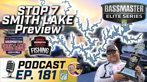 Smith Lake and Spotted Bass up next for Bassmaster Elite Series (Ep. 181 Podcast)