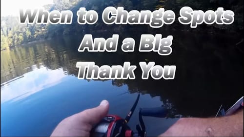 Deep Structure Bass Fishing - When to Change Spots - Giveaway Closed