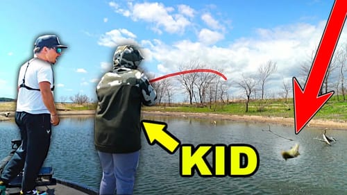 Surprising a 13 Year Old Fan with a Fishing Trip for his Birthday!!