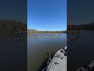 Why do people think that will keep me from fishing there!?😂 #justfishing