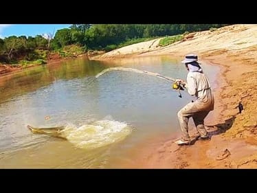 WE CAN’T BELIEVE WHAT WE CAUGHT!! (GIANT RIVER FISH)