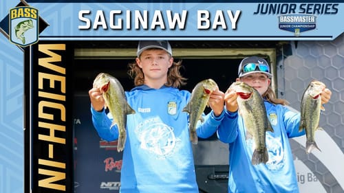 Weigh-in: 2022 Bassmaster Junior Series at Saginaw Bay