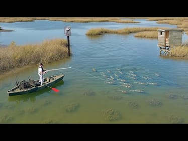 Skinny Water Fishing For Backwater BRUTES!