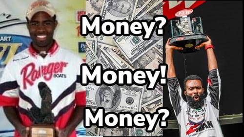 how I paid for fishing tournaments in the beginning