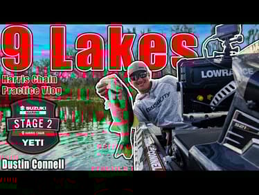 9 Lakes and 2 Days to Find Them - MLF Stage 2 Harris Chain - Practice Vlog
