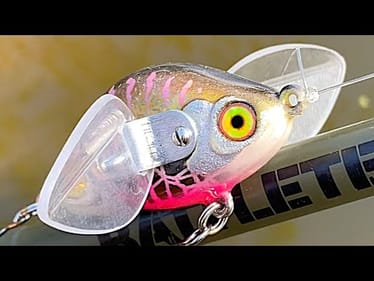 Clear Plastic Wings on a Fishing Lure | One Day Build to Catch