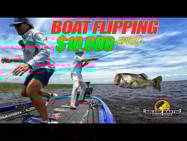 Boat Flipping $10,000 Bass On My Home Lake - RMMC Series
