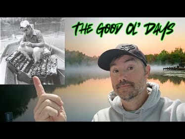 Are the GOOD OL' DAYS of BASS Fishing GONE???