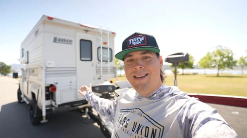 Touring My NEW Truck Camper & Fishing Lake Oroville