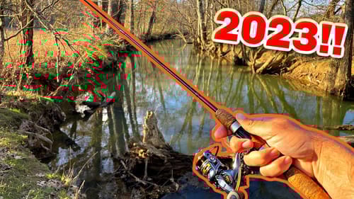 First Creek Fishing Adventure of 2023