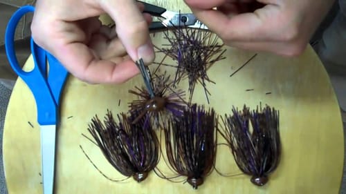 Tips for modifying a bass jig