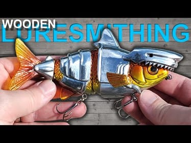 Making a Wooden Armored Goldfish Lure