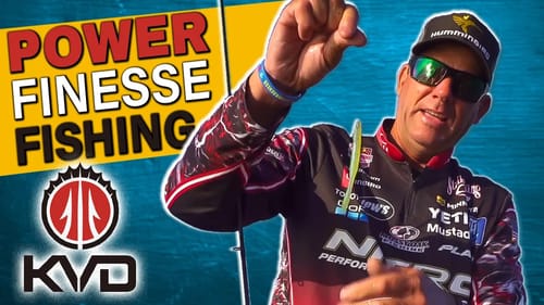 Kevin VanDam Bass Fishing Tips : KVD Power Finesse Techniques
