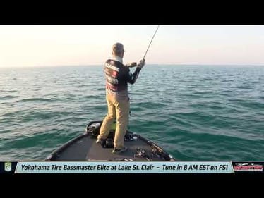 2025 Progressive Bassmaster Elite Series - Day 4 - Pre-Show at Lake St. Clair, MI