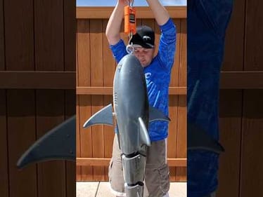 As Seen on TV! - Making a Shark Swimbait for Shark Week #shorts #lure