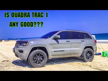 Taking My JEEP GRAND CHEROKEE WK2 Out in DEEP Beach Sand!