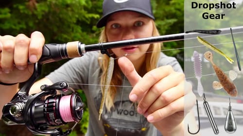 Dropshot Fishing Gear 101 - The Gear I Use!