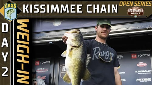 Weigh-in: Day 2 at the Kissimmee Chain of Lakes (2022 Bassmaster Opens)