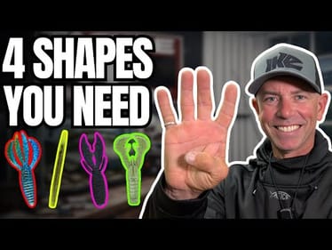 🔥 PITCHING the RIGHT Soft Plastic | 4 Shapes You NEED!!
