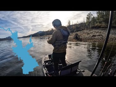 Fishing a new body of water in Northern California