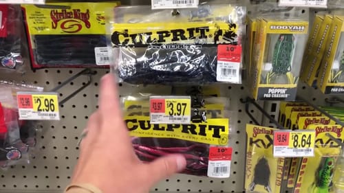 SPEED SHOPPING WALMART FISHING BAITS!