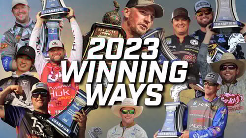 2023 Bassmaster Winner Circle! (10 tournament winners)