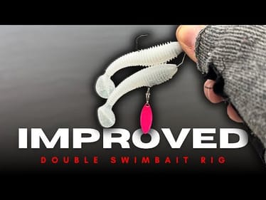 The IMPROVED Double Swimbait Rig! You Have To See This! 