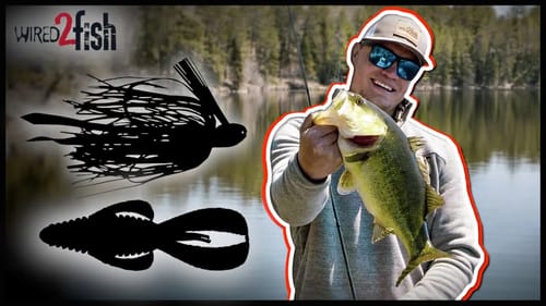 Tips for “Worming” Swim Jigs for Bass in Laydowns
