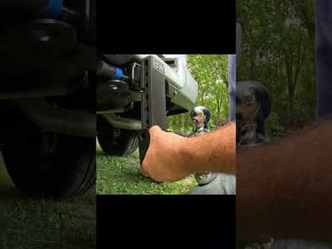 B&W Tow & Stow Hitch Step #UpgradeYourHitch #Outdoors #TrailerHitch #Towing #shorts