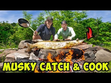 MUSKY CATCH CLEAN and COOK Challenge!