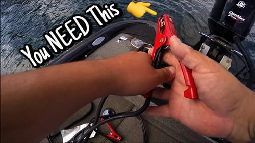 Why You NEED to Carry Jumper Cables at ALL times in Your Bass Boat | Almost STRANDED on Collins Lake