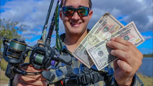$100 Fishing Challenge (Loser Pays Up)