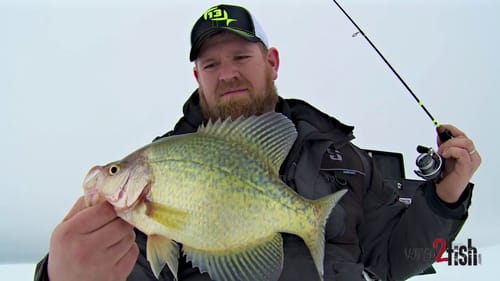 Detect Subtle Crappie "Lift" Bites Through the Ice