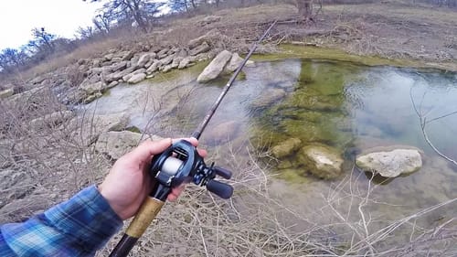 ULTRA Clear Creek Fishing For Big Backwoods Bass