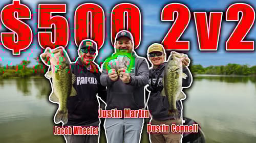 $500 ONE HOUR Fishing Tournament - 2v2 w/ Jacob Wheeler and Justin Martin