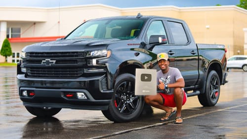 CHEVY SURPRISED ME WITH MY DREAM TRUCK (BRAND NEW 2021 Chevy Silverado Redline $60,000 TRUCK)