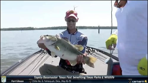 Fork: Brandon Cobb's 8-13 Big Bass on Day 3 at Lake Fork