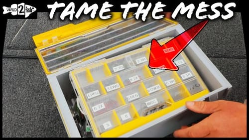 Tackle Storage: Treble Hook Organization