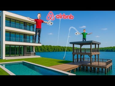 Renting a 3 MILLION DOLLAR Airbnb Just To Fish The Private Lake!