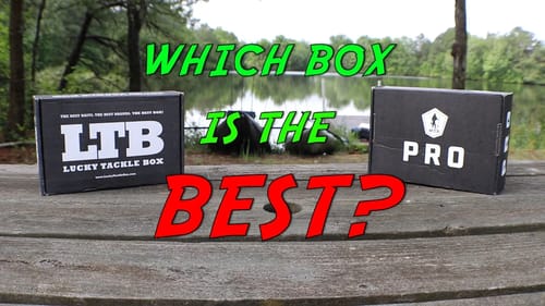 Lucky Tackle Box vs Mystery Tackle Box - May 2017 BATTLE OF THE BOXES