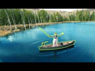 On The Hunt For BACKWOODS BASS In My NEW CANOE (Maiden Voyage)