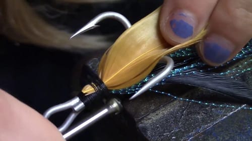 Making a Feathered Treble Hook
