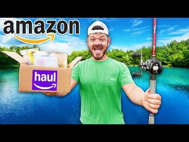 $100 Amazon HAUL Fishing Gear Challenge!